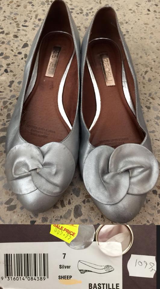 zensu silver shoes